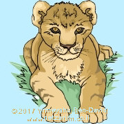 Yבµ�hudah: lion cub